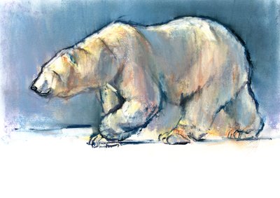 Fénytörés, 2016, (tartalom és pasztell papíron) alkotó: Mark Adlington