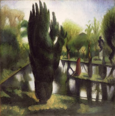 A tó Garsingtonban alkotó: Mark Gertler