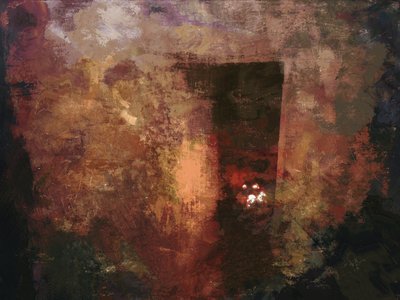 Ír ház sorozat - bejárati ajtó/rózsaszín fal gyeptűzzel alkotó: Mark Gordon
