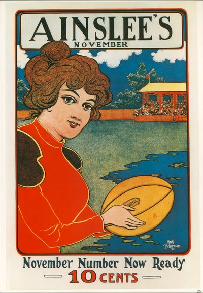 Mark Rutherford: (litho): Ainslee novemberi száma Most kész ... (litho) alkotó: Mark Rutherford