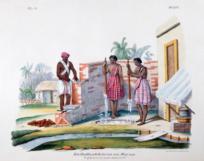 Kőműves, 1828 alkotó: Marlet et Cie