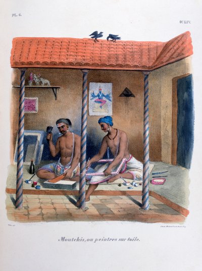 Szövetfestők, 1828 alkotó: Marlet et Cie