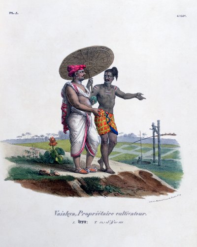 Tanyatulajdonos, 1828 alkotó: Marlet et Cie