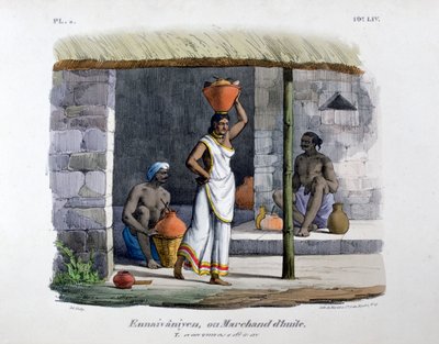 Olajkereskedő, 1828 alkotó: Marlet et Cie