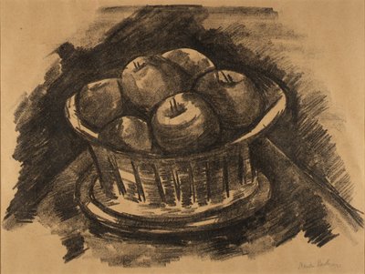 Äpfel im Korb alkotó: Marsden Hartley