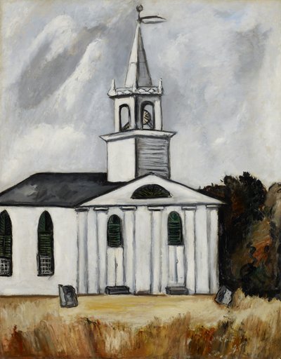 Templom a 2. árapálynál alkotó: Marsden Hartley