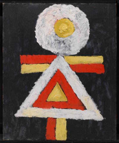 Geometrische Figur alkotó: Marsden Hartley