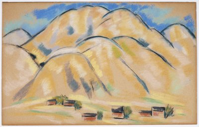 New Mexico Hills alkotó: Marsden Hartley