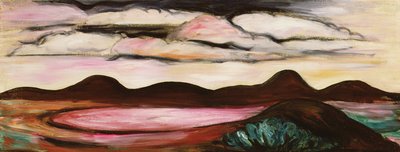 Új-mexikói visszaemlékezés, 1923 alkotó: Marsden Hartley