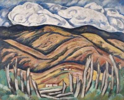 Az utolsó Új-Anglia - Új-Mexikó kezdete alkotó: Marsden Hartley