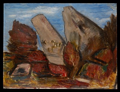 Wal-Kiefer, Dogtown Common, Cape Ann, Massachusetts alkotó: Marsden Hartley