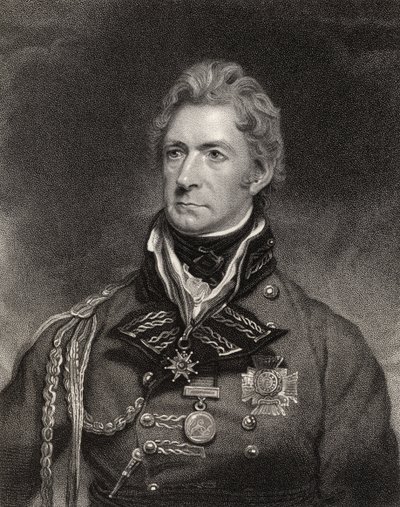 Sir Thomas Munro, 1. báró, Henry Hoppner Meyer (kb. 1782-1847) metszete, a National Portré Gallery II. kötetéből, 1835 körül megjelent alkotó: Martin Archer Shee