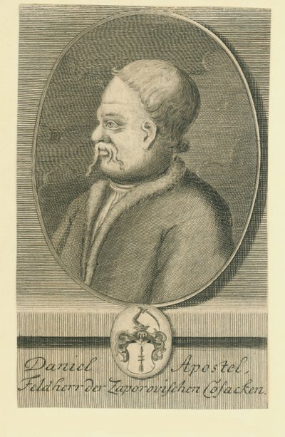 Hetman Danylo Apostol 1654-1734 alkotó: Martin Bernigeroth
