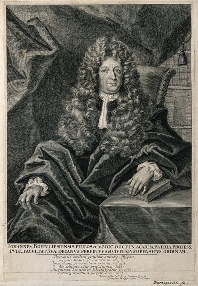 Johannes Bohn. Vonalmetszet: M. Bernigeroth. alkotó: Martin Bernigeroth