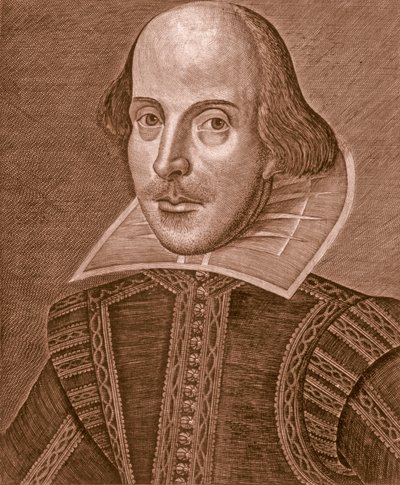 Shakespeare portréja, 1623. alkotó: Martin Droeshout