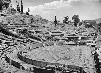 Dionüszosz Színház, Athén, 1937 alkotó: Martin Hurlimann