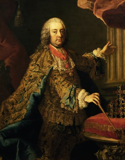 I. Ferenc, római római császár portréja (Nancy alkotó: Martin II Mytens or Meytens