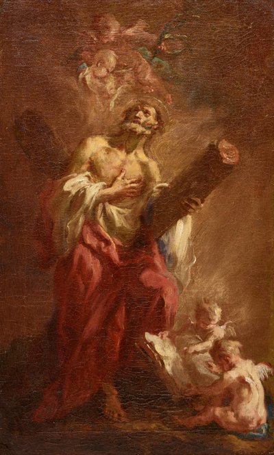 András apostol alkotó: Martin Johann Schmidt