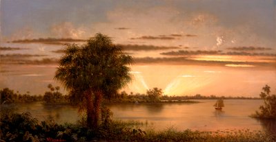 Florida Sunrise alkotó: Martin Johnson Heade