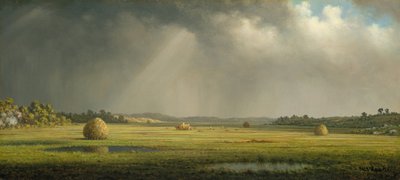 Newburyport Meadows, kb. 1876-81. alkotó: Martin Johnson Heade