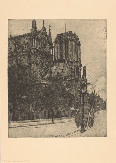 Párizsi Notre Dame alkotó: Martin Monnickendam