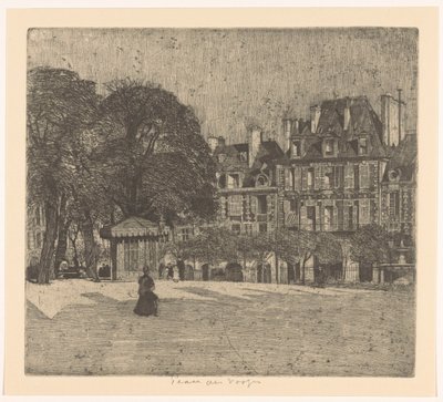 Place des Vosges Párizsban alkotó: Martin Monnickendam