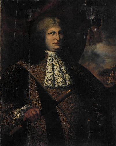 Cornelis Speelman, Holland Kelet-India főkormányzójának portréja alkotó: Martin Palin (attributed to)