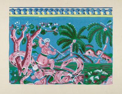 Bandbox papír, c. 1937. alkotó: Martin Partyka