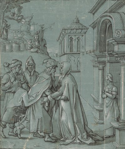 Joachim és Anne találkozása a Golden Gate-ben alkotó: Martin Schaffner