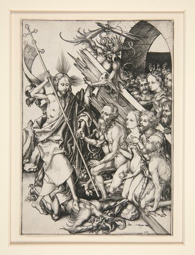 Krisztus Limbóban alkotó: Martin Schongauer