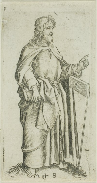 Szent Júdás, az Apostoloktól alkotó: Martin Schongauer
