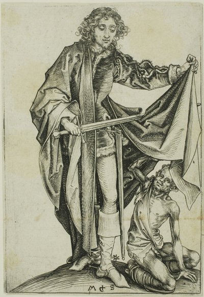 Szent Márton alkotó: Martin Schongauer