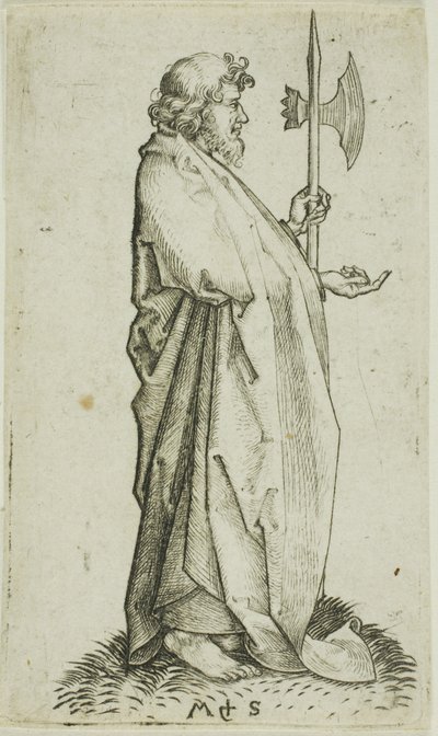 Szent Mátyás, az Apostoloktól alkotó: Martin Schongauer