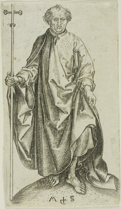 Szent Fülöp, az Apostoloktól alkotó: Martin Schongauer