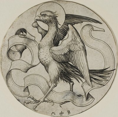 Szent János sasa alkotó: Martin Schongauer