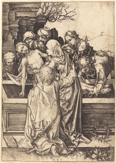 A síremlék alkotó: Martin Schongauer