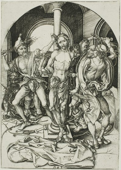 A zászlózás, a szenvedélyből alkotó: Martin Schongauer