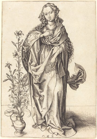 A Madonna alkotó: Martin Schongauer