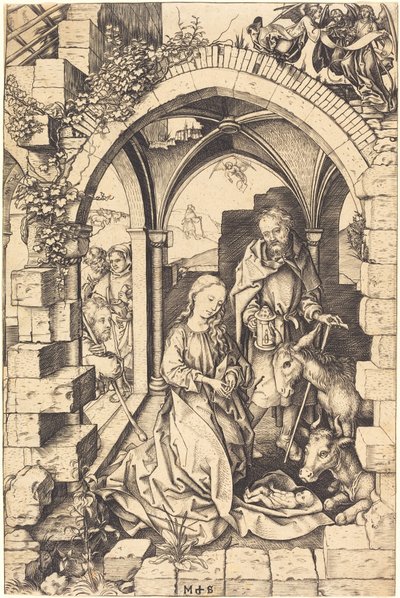 A Születés alkotó: Martin Schongauer
