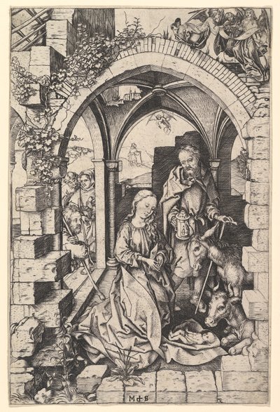 A betlehemes, kb. 1435-1491. alkotó: Martin Schongauer