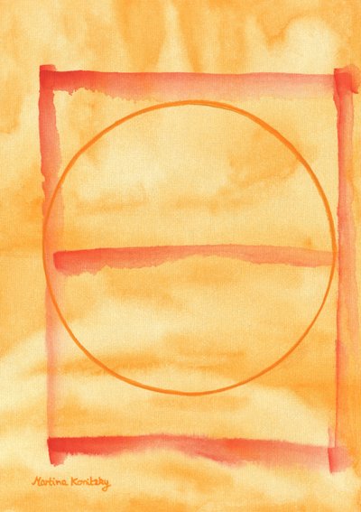 A reggeli napsütésben alkotó: Martina Konitzky