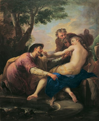Susanna és a két öreg alkotó: Martino Altomonte