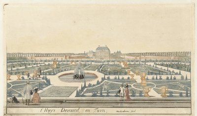 Huis De Voorst kilátása alkotó: Martinus Berkenboom
