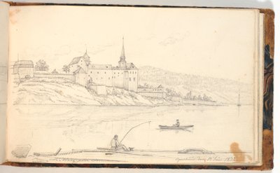 Akershus erődje alkotó: Martinus Rørbye