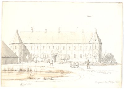 A voergaardi kúria alkotó: Martinus Rørbye
