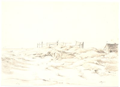 Dűnés táj, Skagen alkotó: Martinus Rørbye