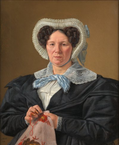 A művész anyja, Frederikke Eleonore Cathrine Rørbye, szül. Stockfleth alkotó: Martinus Rørbye