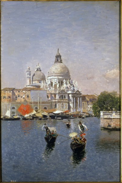 Santa Maria della Salute, Velence alkotó: Martín Rico y Ortega
