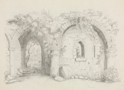 Romok, 1840 körül. alkotó: Mary Altha Nims