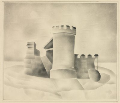 Romok a Holdfényben, 1840. alkotó: Mary Altha Nims